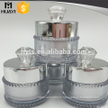 5g 10g cosmetic acrylic cream jar with diamond cap